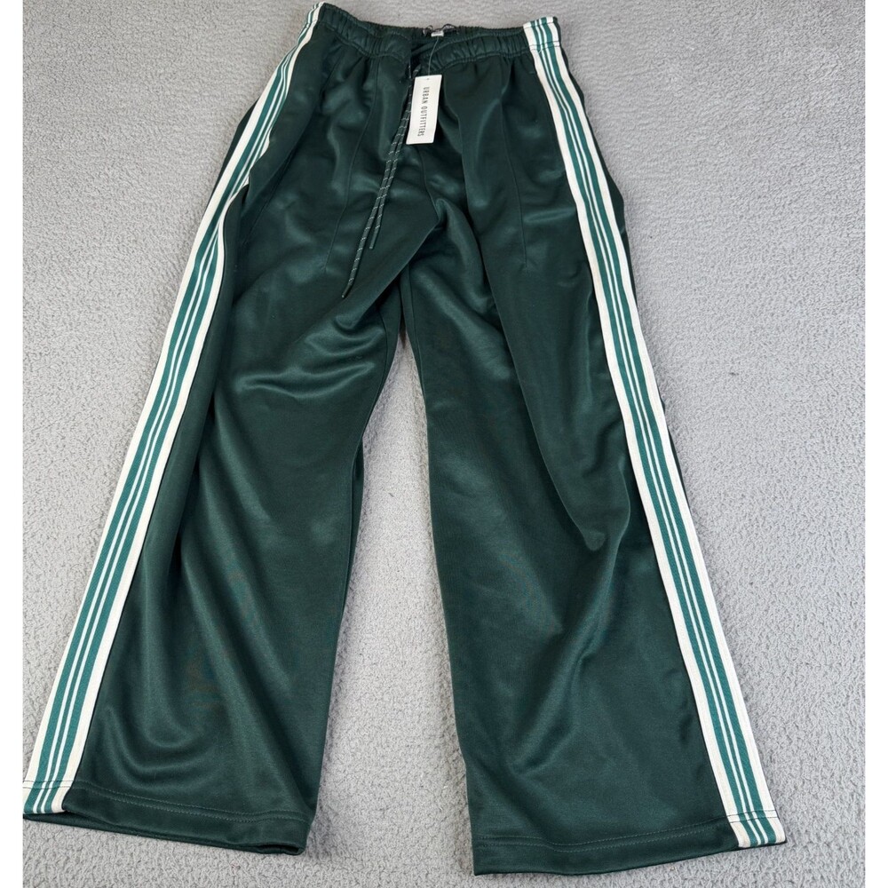 URBAN OUTFITTERS Track Pant Women S Wide Leg Lounge Side Stripe Sweat Streetwear